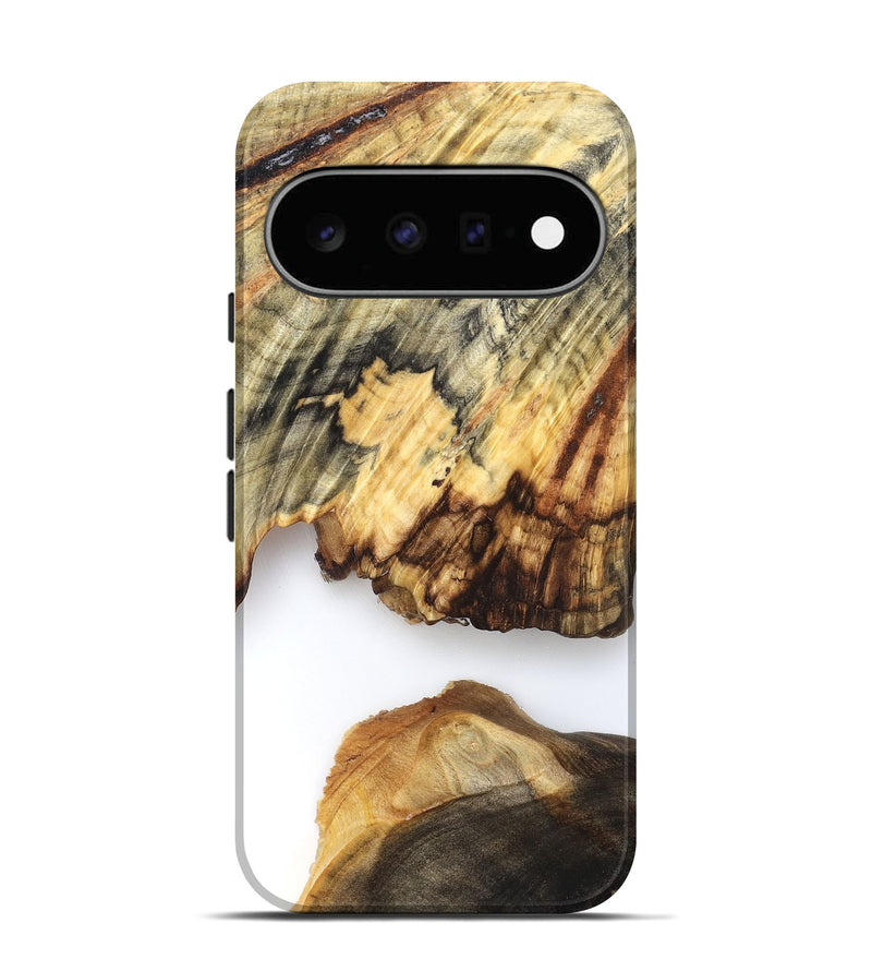 Pixel 11 Wood Live Edge Phone Case - Ryan (Clear, 825601)