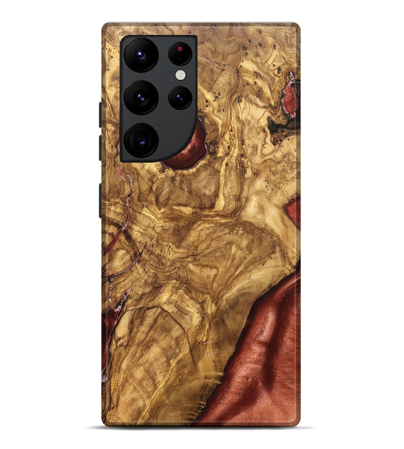 Galaxy S22 Ultra Wood Live Edge Phone Case - Bria (Solid Wood, 825602)