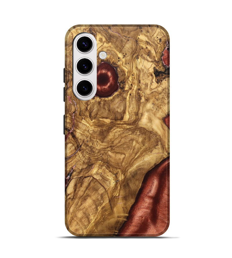 Galaxy S25 Wood Live Edge Phone Case - Bria (Solid Wood, 825602)