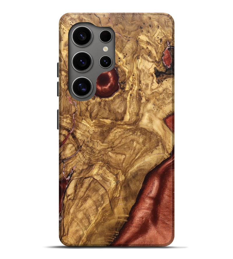 Galaxy S25 Ultra Wood Live Edge Phone Case - Bria (Solid Wood, 825602)
