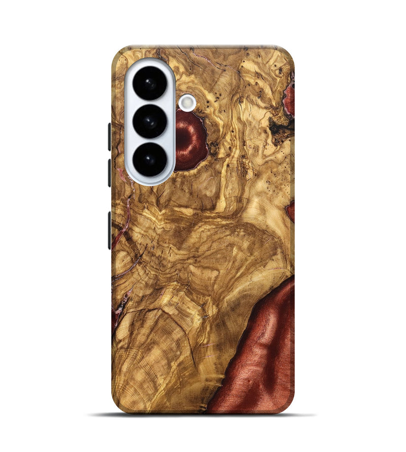 Galaxy S26 Wood Live Edge Phone Case - Bria (Solid Wood, 825602)