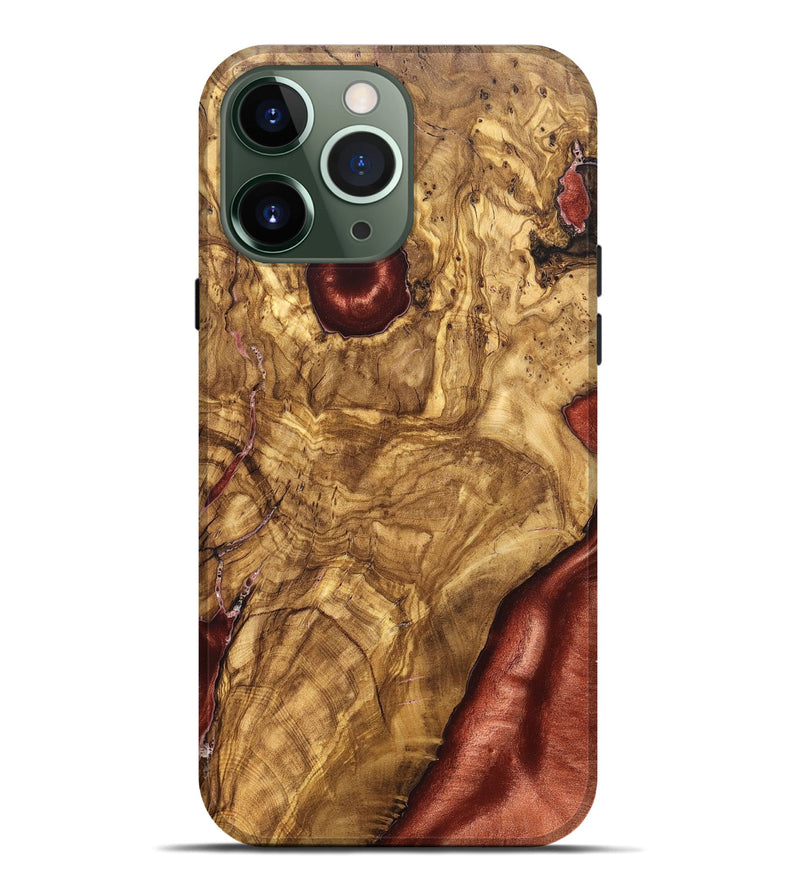 iPhone 13 Pro Max Wood Live Edge Phone Case - Bria (Solid Wood, 825602)