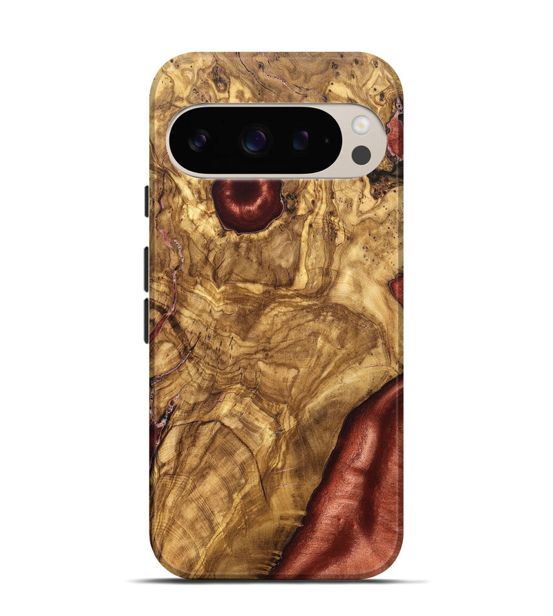 Pixel 9 Wood Live Edge Phone Case - Bria (Solid Wood, 825602)