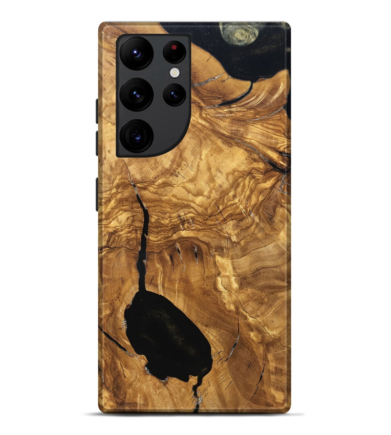 Galaxy S22 Ultra Wood Live Edge Phone Case - Jairo (Solid Wood, 825603)