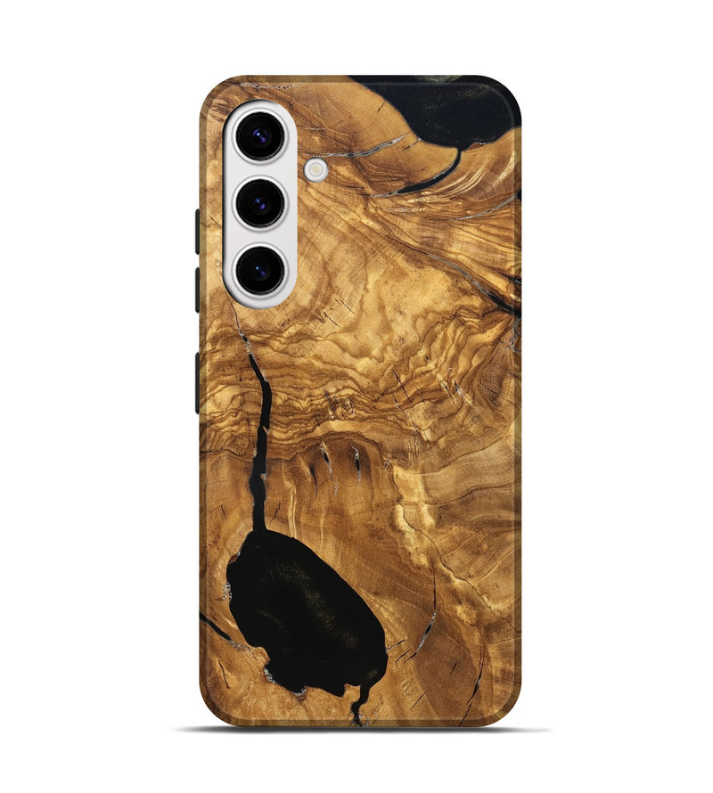 Galaxy S25 Wood Live Edge Phone Case - Jairo (Solid Wood, 825603)