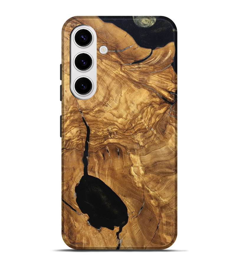 Galaxy S25 Plus Wood Live Edge Phone Case - Jairo (Solid Wood, 825603)