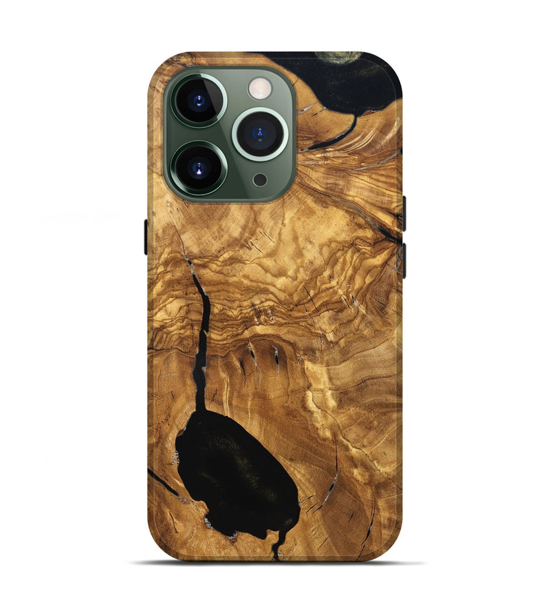 iPhone 13 Pro Wood Live Edge Phone Case - Jairo (Solid Wood, 825603)