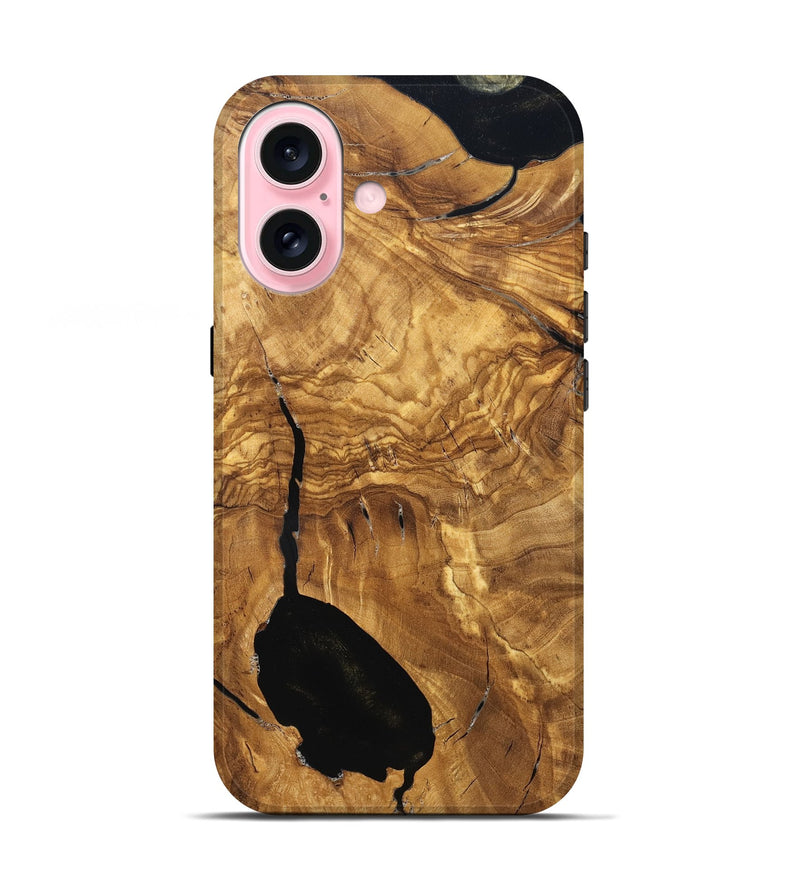 iPhone 17 Wood Live Edge Phone Case - Jairo (Solid Wood, 825603)