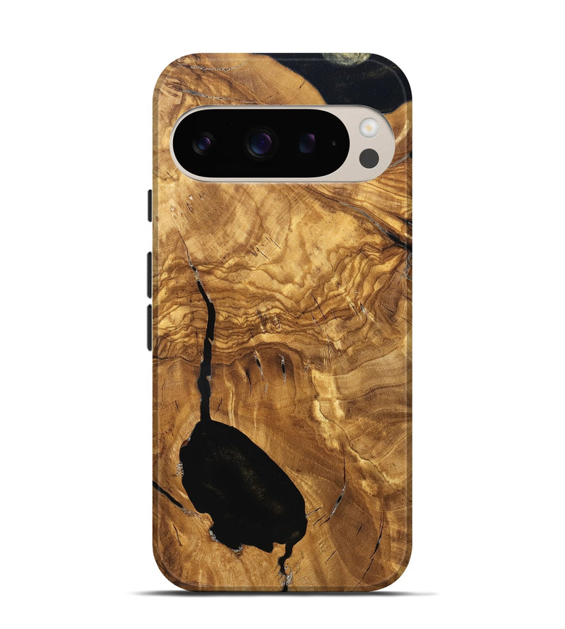 Pixel 9 Wood Live Edge Phone Case - Jairo (Solid Wood, 825603)
