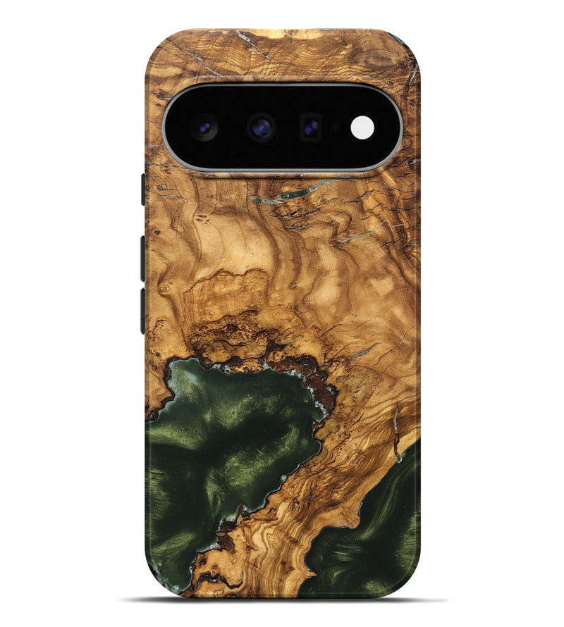 Pixel 11 Pro XL Wood Live Edge Phone Case - Irving (Ancient Olive, 825604)