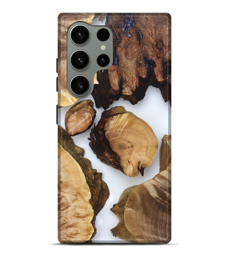 Galaxy S24 Ultra Wood Live Edge Phone Case - Rihanna (Clear, 825605)