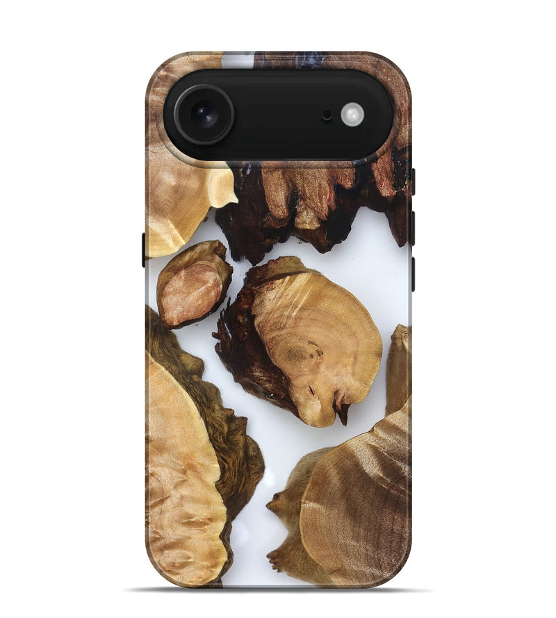 iPhone 17 Air Wood Live Edge Phone Case - Rihanna (Clear, 825605)