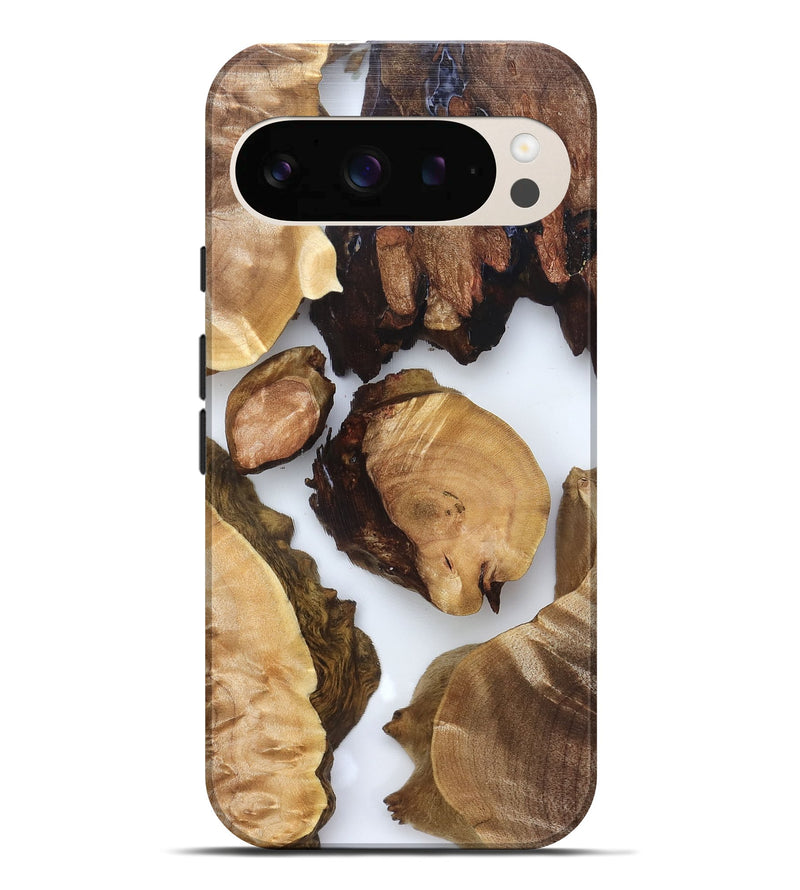 Pixel 10 Pro XL Wood Live Edge Phone Case - Rihanna (Clear, 825605)