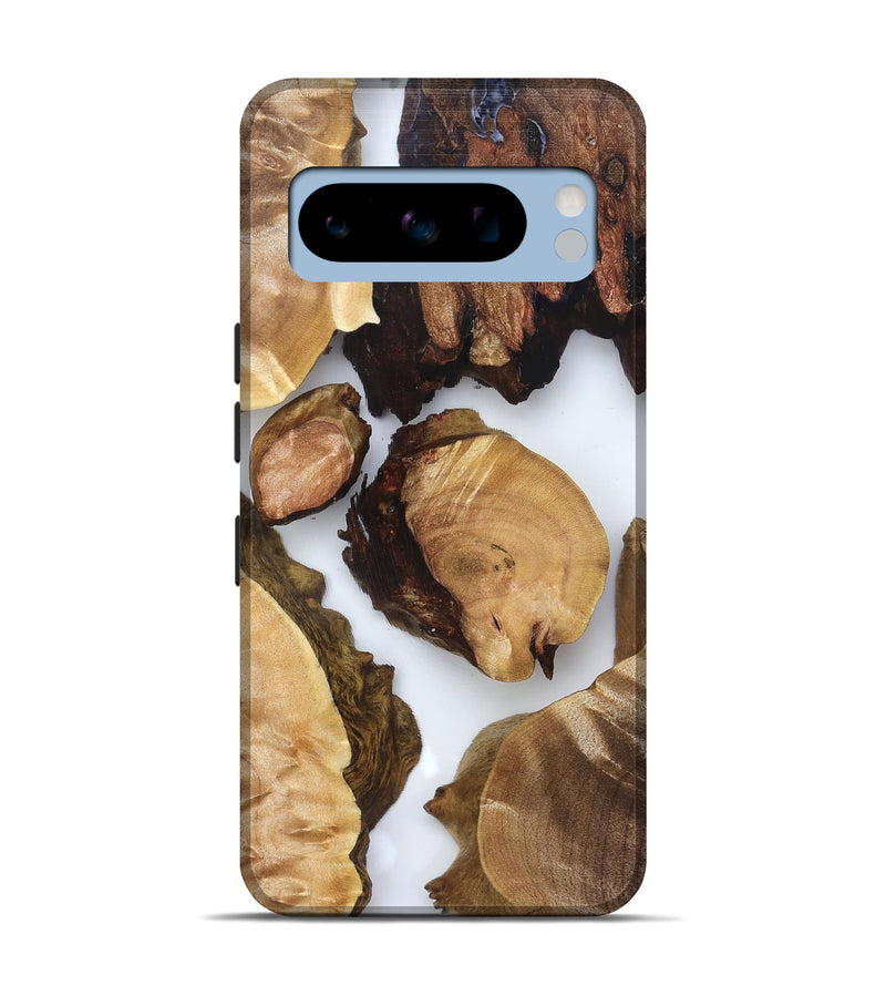 Pixel 8 Pro Wood Live Edge Phone Case - Rihanna (Clear, 825605)