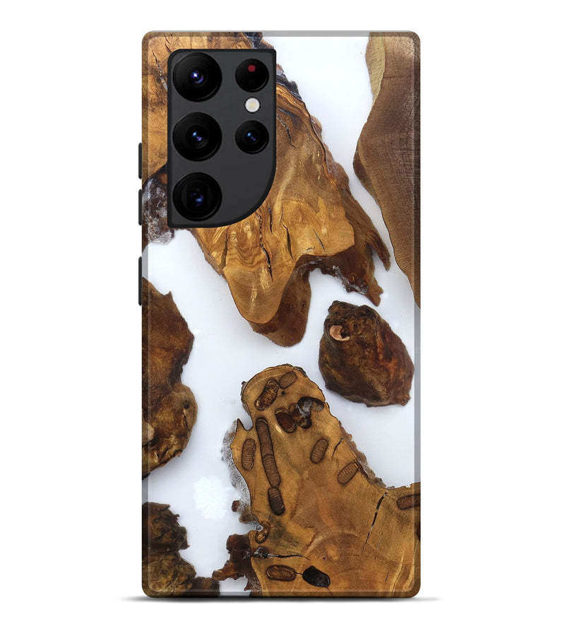 Galaxy S22 Ultra Wood Live Edge Phone Case - Amara (Clear, 825606)