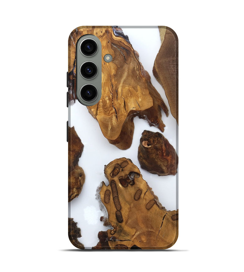 Galaxy S24 Wood Live Edge Phone Case - Amara (Clear, 825606)