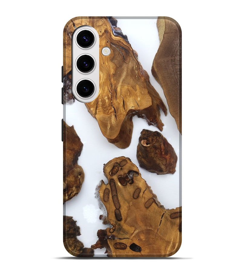 Galaxy S25 Plus Wood Live Edge Phone Case - Amara (Clear, 825606)