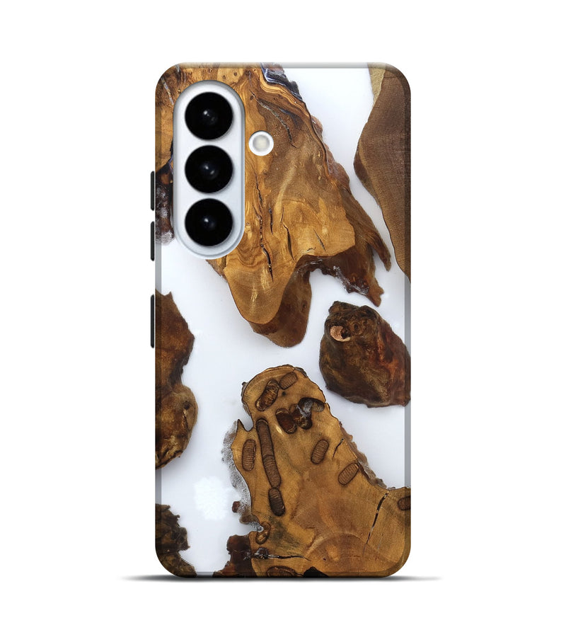 Galaxy S26 Wood Live Edge Phone Case - Amara (Clear, 825606)