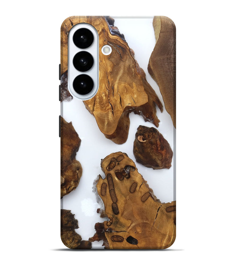 Galaxy S26 Plus Wood Live Edge Phone Case - Amara (Clear, 825606)