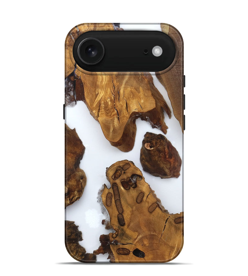 iPhone 17 Air Wood Live Edge Phone Case - Amara (Clear, 825606)