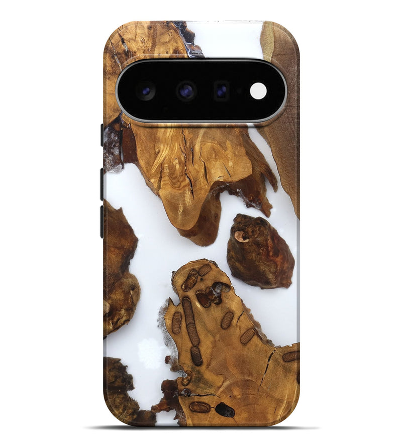 Pixel 11 Pro XL Wood Live Edge Phone Case - Amara (Clear, 825606)