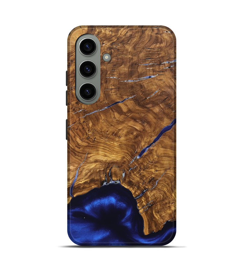 Galaxy S24 Wood Live Edge Phone Case - Alisha (Ancient Olive, 825607)