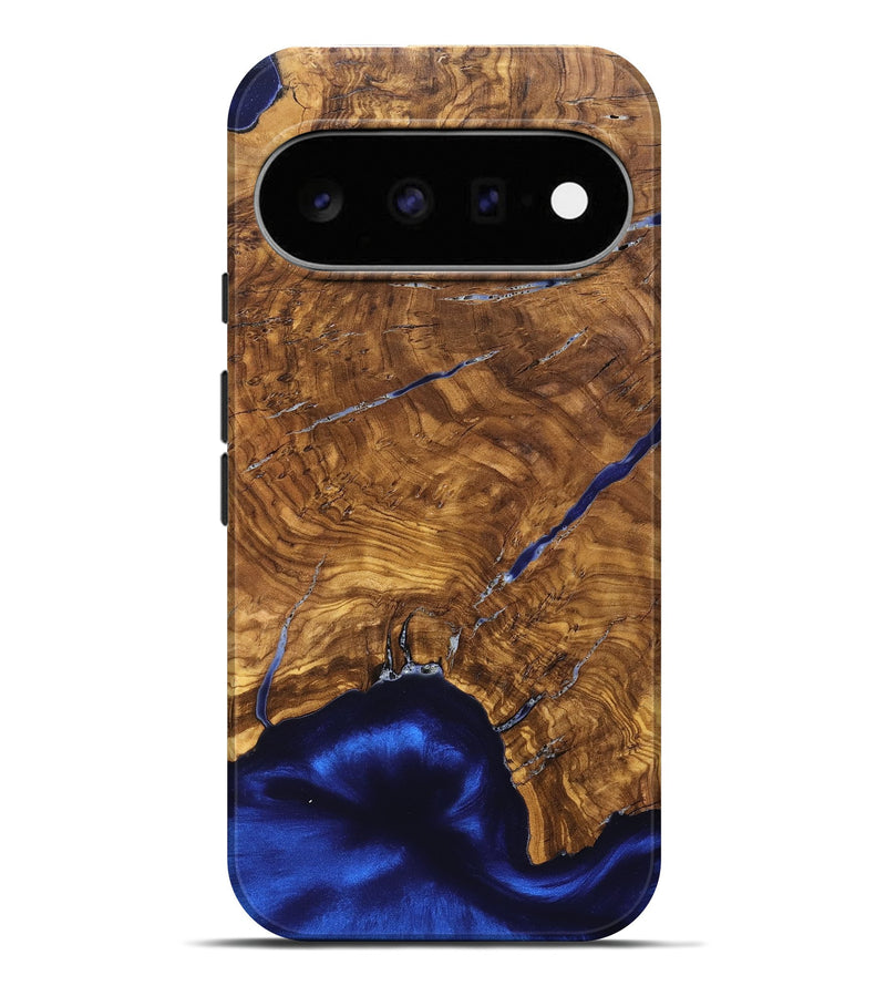 Pixel 11 Pro XL Wood Live Edge Phone Case - Alisha (Ancient Olive, 825607)