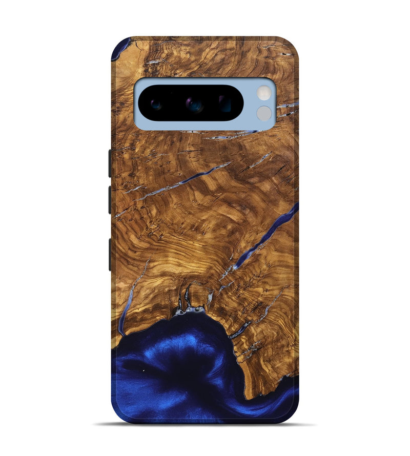 Pixel 8 Pro Wood Live Edge Phone Case - Alisha (Ancient Olive, 825607)