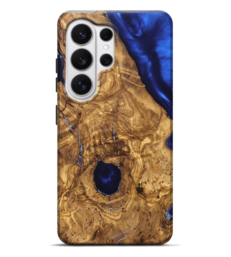 Galaxy S26 Ultra Wood Live Edge Phone Case - Izael (Solid Wood, 825608)