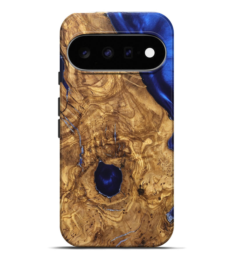 Pixel 11 Pro XL Wood Live Edge Phone Case - Izael (Solid Wood, 825608)
