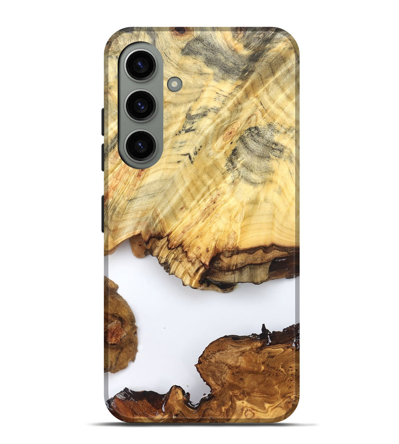Galaxy S24 Plus Wood Live Edge Phone Case - Jayde (Clear, 825609)