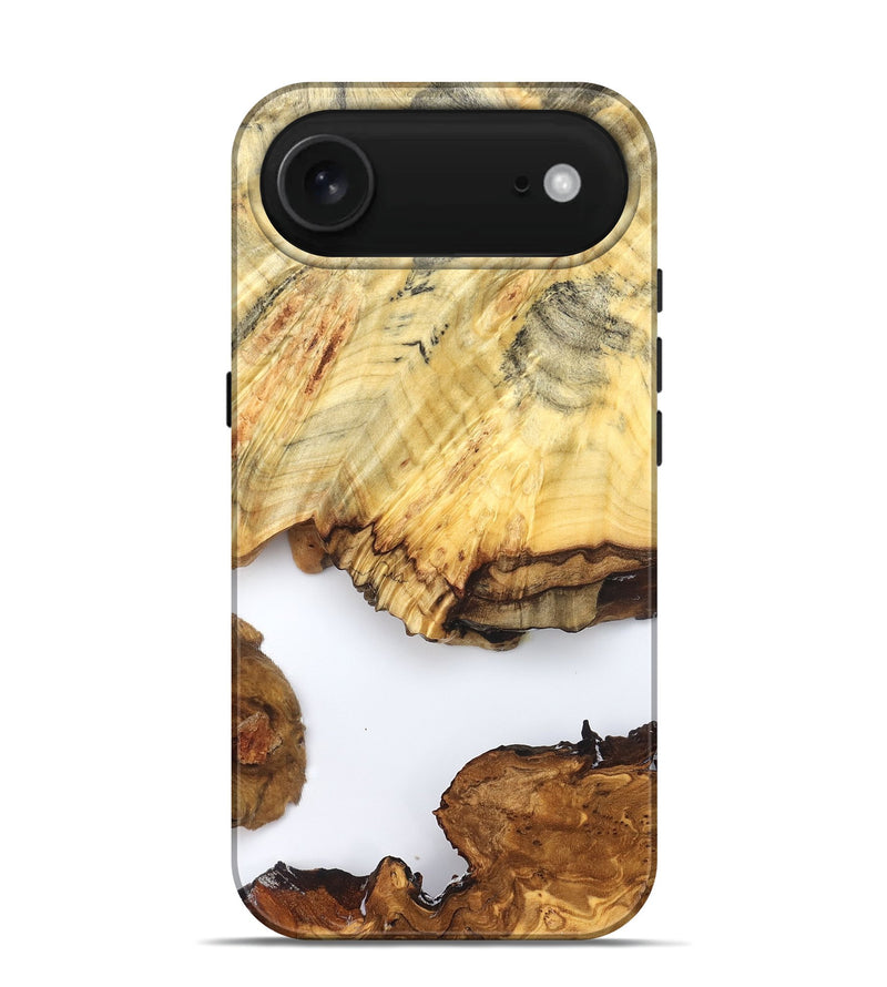 iPhone 17 Air Wood Live Edge Phone Case - Jayde (Clear, 825609)