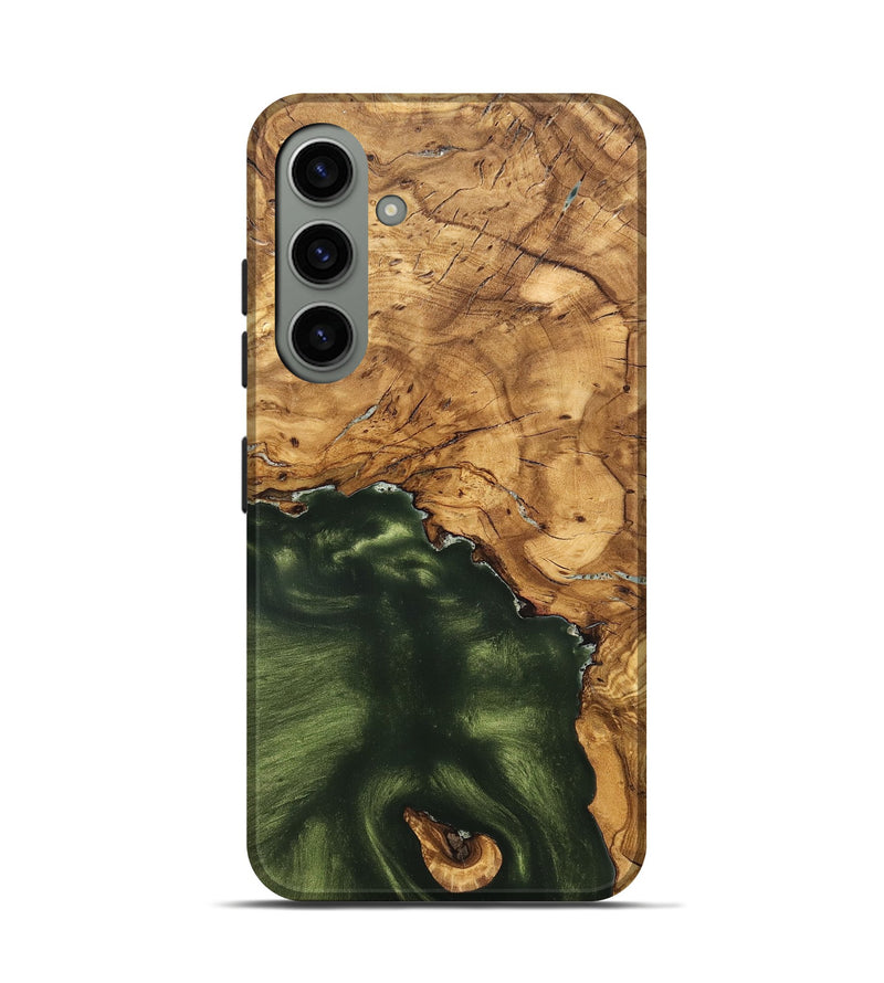 Galaxy S24 Wood Live Edge Phone Case - Cristin (Solid Wood, 825610)