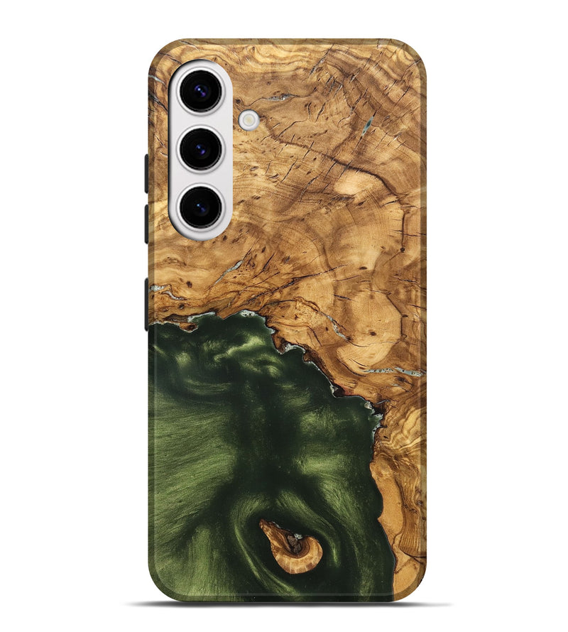Galaxy S25 Plus Wood Live Edge Phone Case - Cristin (Solid Wood, 825610)