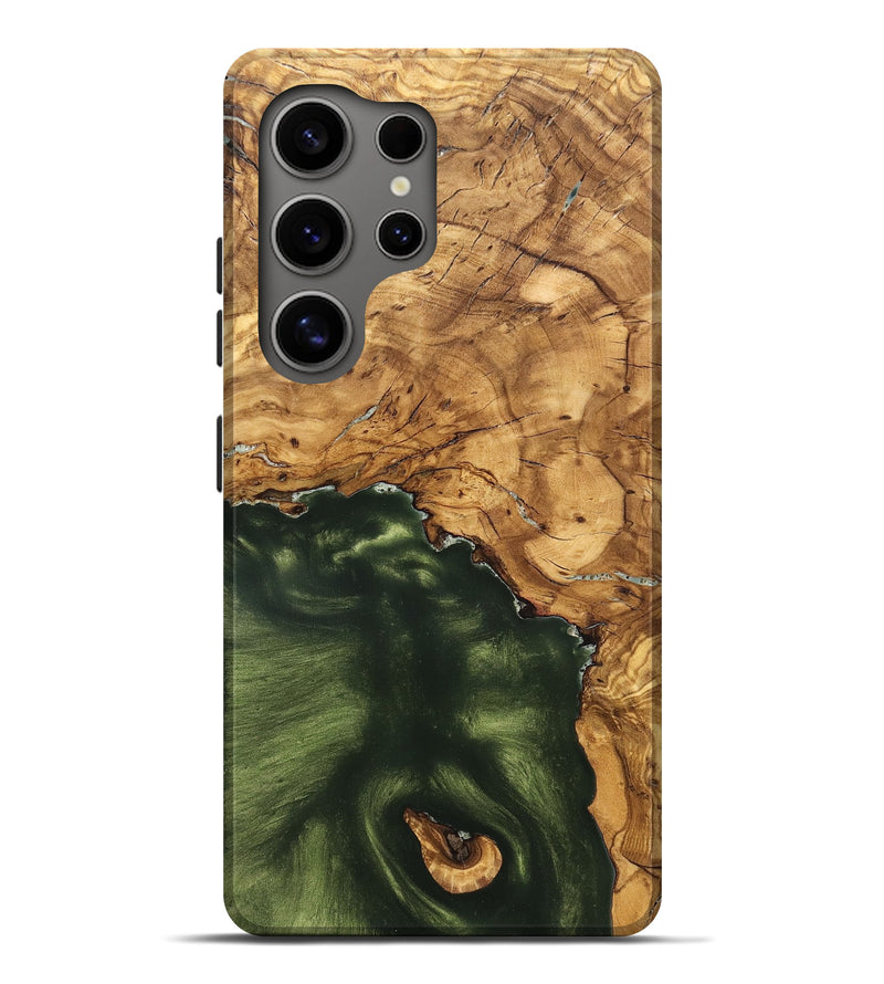 Galaxy S25 Ultra Wood Live Edge Phone Case - Cristin (Solid Wood, 825610)
