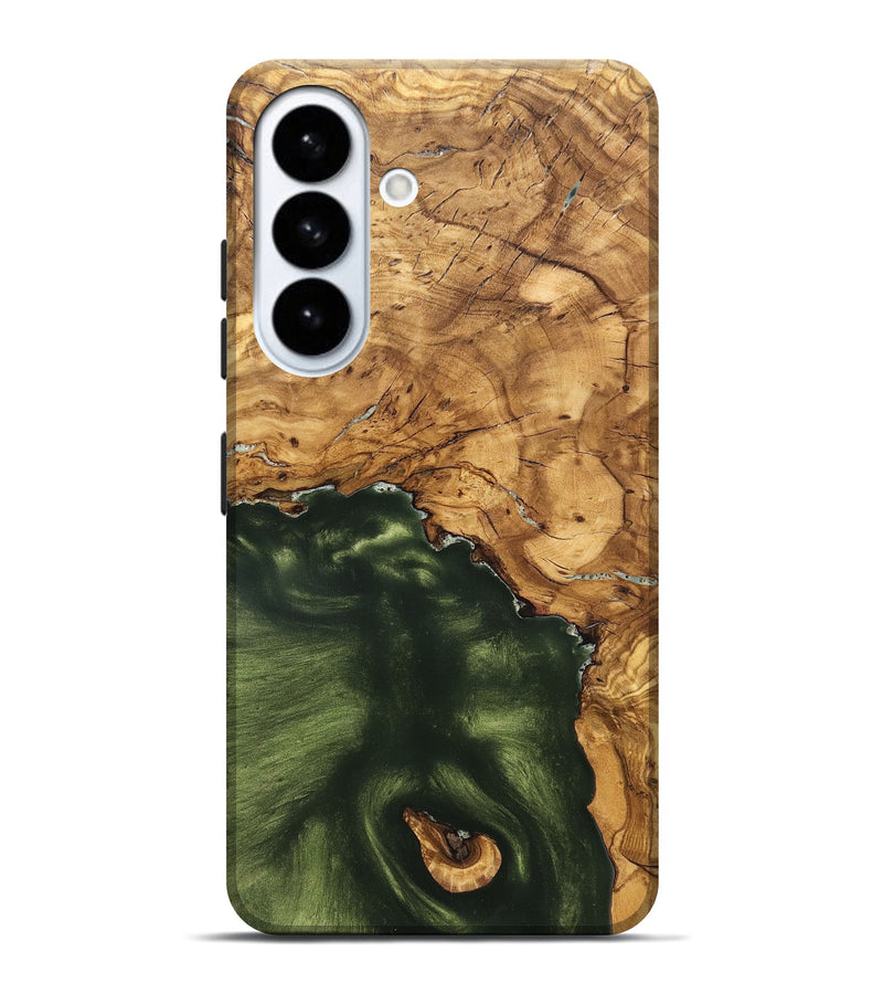 Galaxy S26 Plus Wood Live Edge Phone Case - Cristin (Solid Wood, 825610)