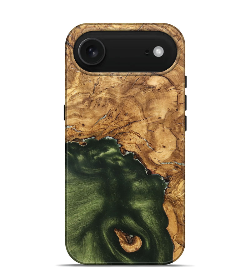 iPhone 17 Air Wood Live Edge Phone Case - Cristin (Solid Wood, 825610)