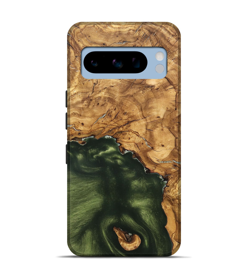 Pixel 8 Pro Wood Live Edge Phone Case - Cristin (Solid Wood, 825610)
