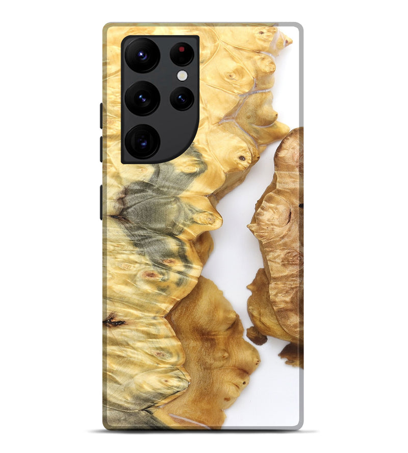 Galaxy S22 Ultra Wood Live Edge Phone Case - Zina (Clear, 825611)