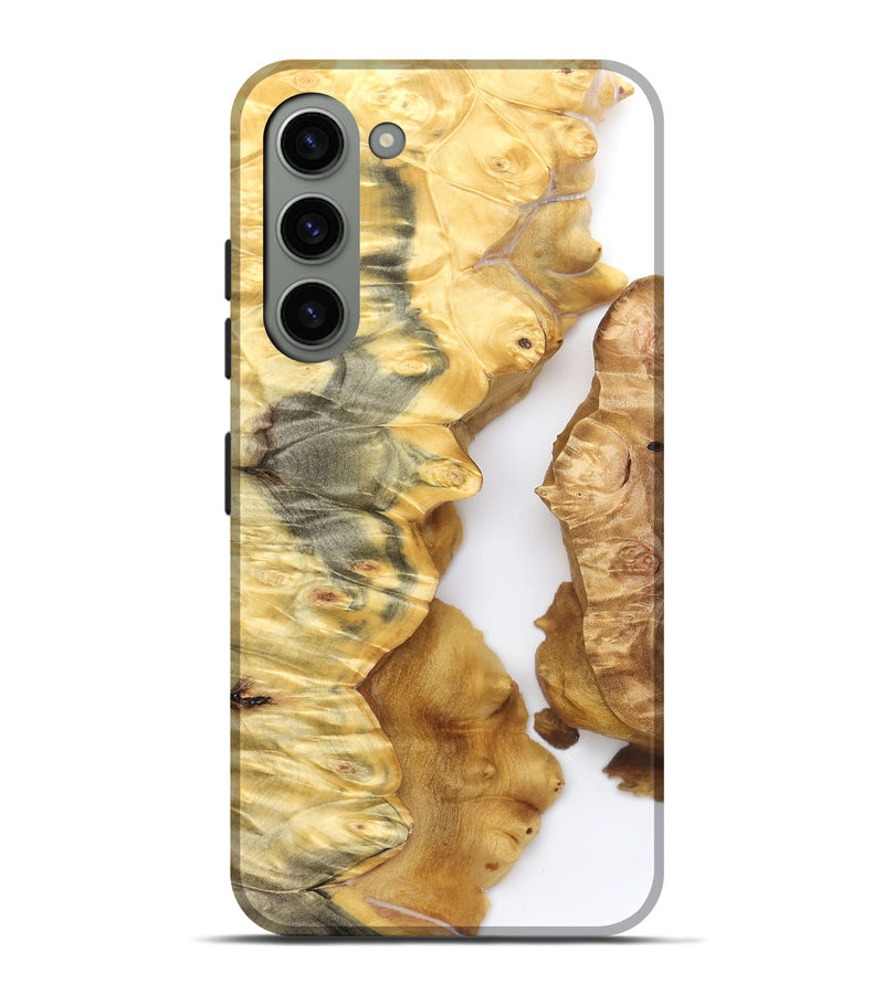 Galaxy S23 Plus Wood Live Edge Phone Case - Zina (Clear, 825611)