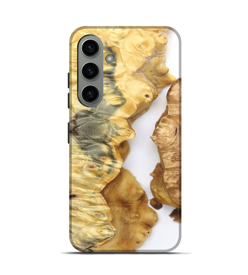 Galaxy S24 Wood Live Edge Phone Case - Zina (Clear, 825611)