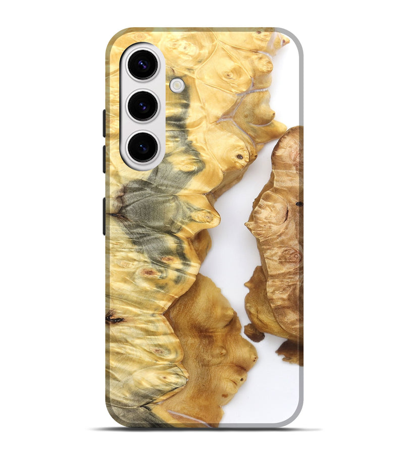 Galaxy S25 Plus Wood Live Edge Phone Case - Zina (Clear, 825611)