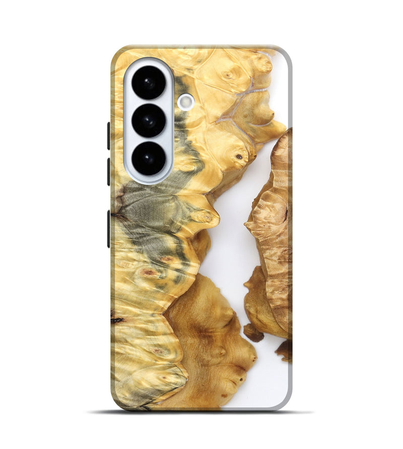 Galaxy S26 Wood Live Edge Phone Case - Zina (Clear, 825611)