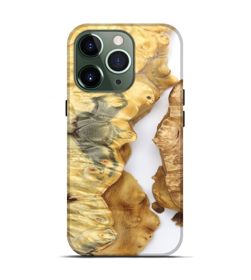 iPhone 13 Pro Wood Live Edge Phone Case - Zina (Clear, 825611)