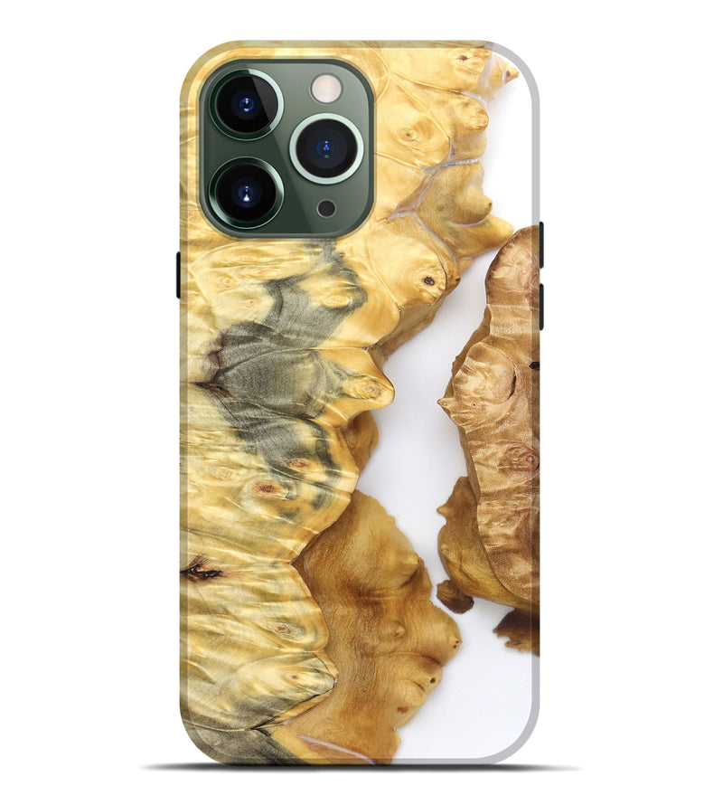 iPhone 13 Pro Max Wood Live Edge Phone Case - Zina (Clear, 825611)