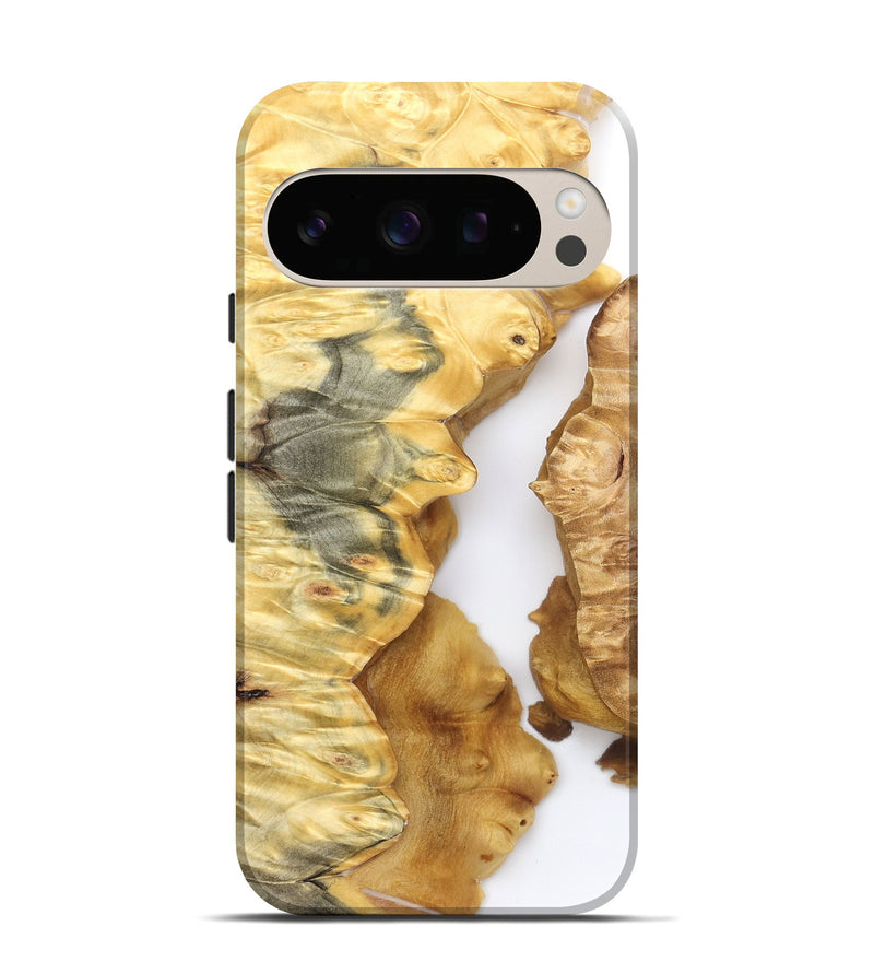 Pixel 10 Wood Live Edge Phone Case - Zina (Clear, 825611)