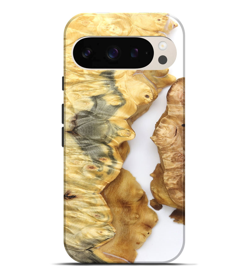Pixel 10 Pro XL Wood Live Edge Phone Case - Zina (Clear, 825611)
