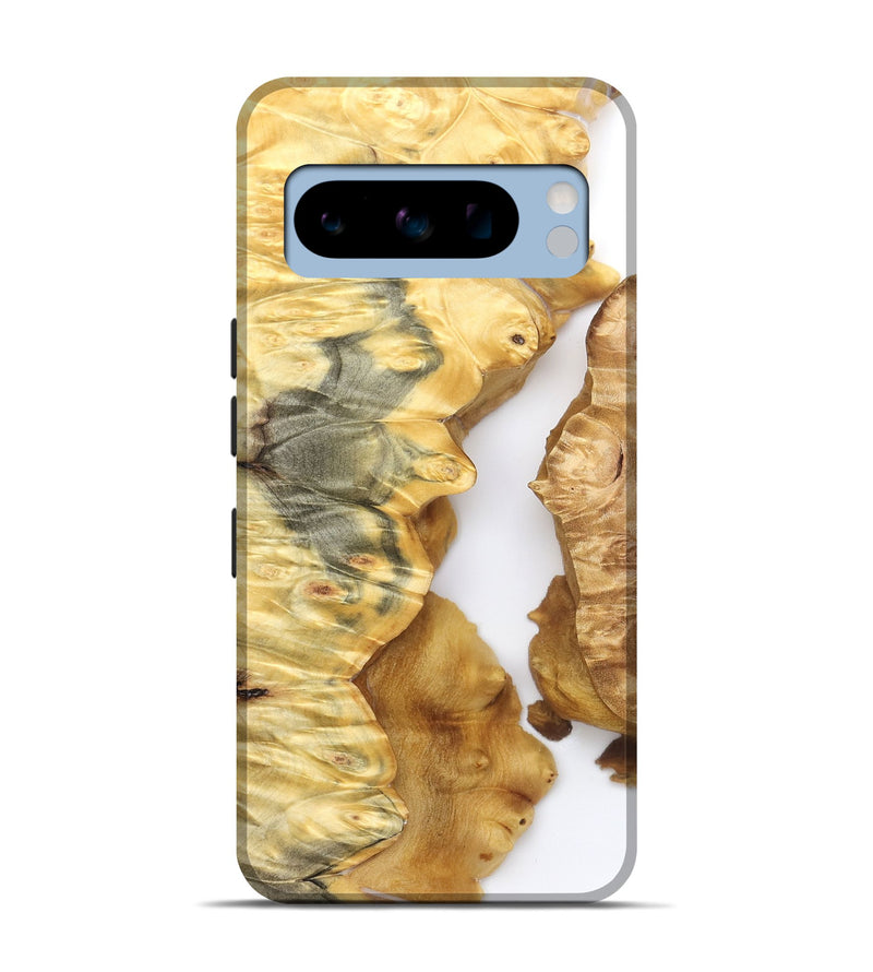 Pixel 8 Pro Wood Live Edge Phone Case - Zina (Clear, 825611)