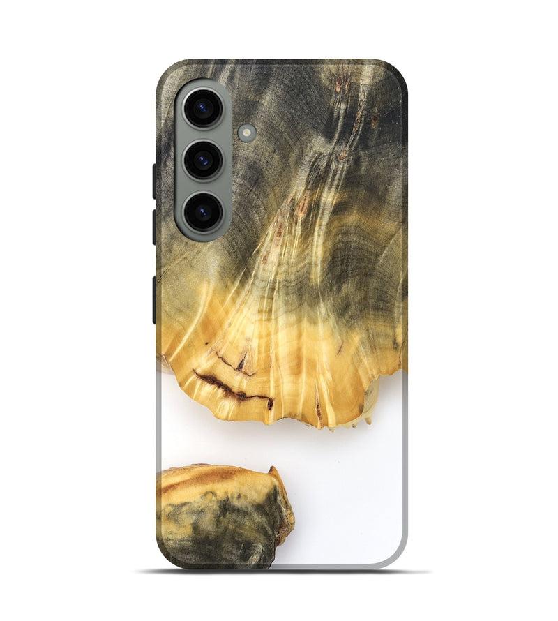 Galaxy S24 Wood Live Edge Phone Case - Shad (Clear, 825613)