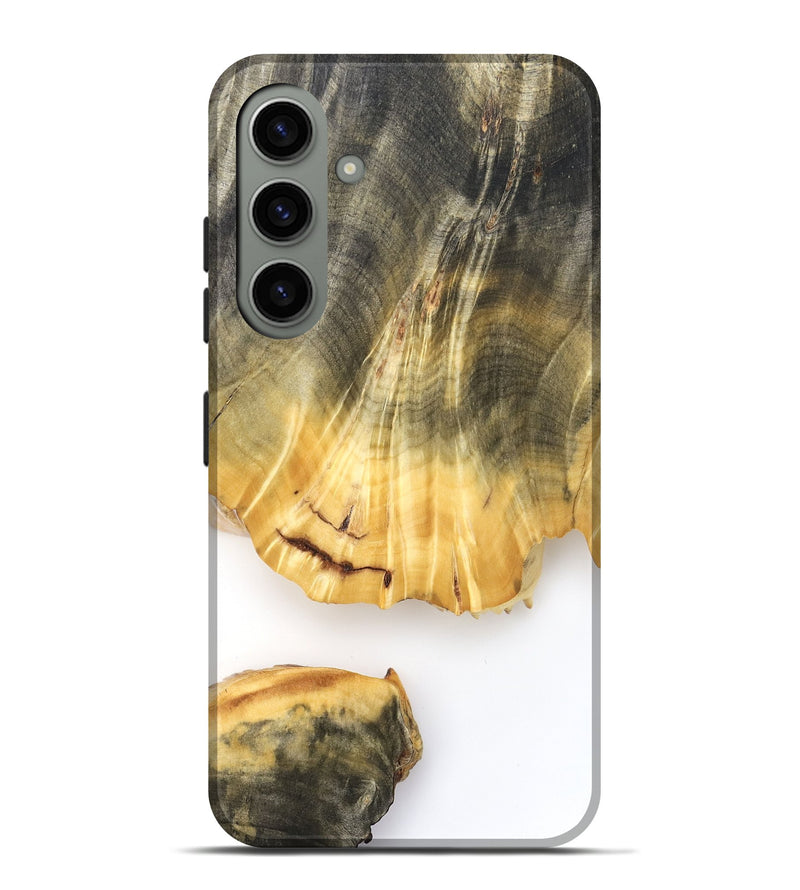 Galaxy S24 Plus Wood Live Edge Phone Case - Shad (Clear, 825613)